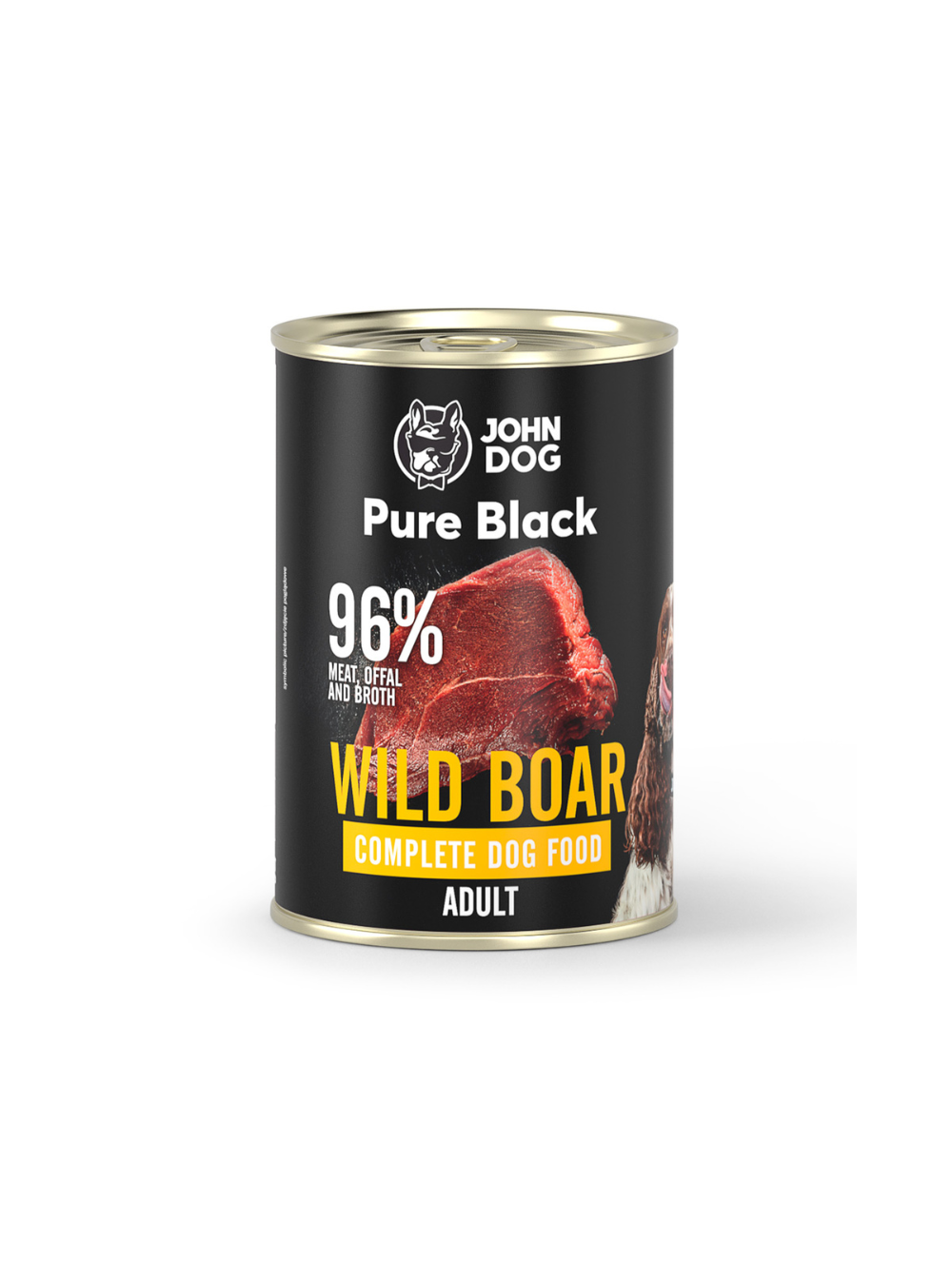 JOHN DOG Karma Mokra Pure Black Dzik 400g