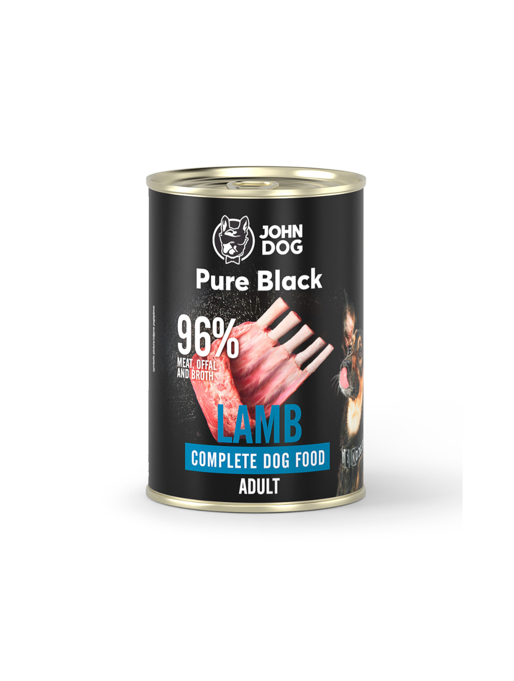 JOHN DOG Karma Mokra Pure Black Jagnięcina 400g